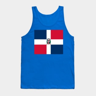 Dominican Republic flag Tank Top